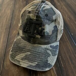 Texas AM Aggies Hat Cap New Era 9Twenty SnapBack One Size Camo College Football